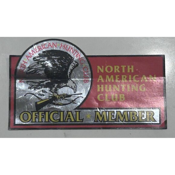 North American Hunting Club Official Member Decal or Sticker Bald Eagle - Picture 1 of 7